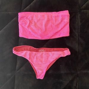 Acacia swimwear mesh bikini